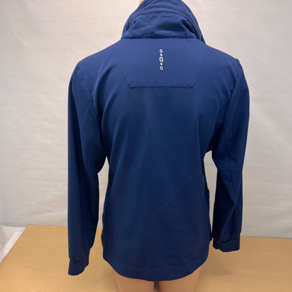 Women's Navy Zip-Front Performance Jacket - Picture 10 of 16